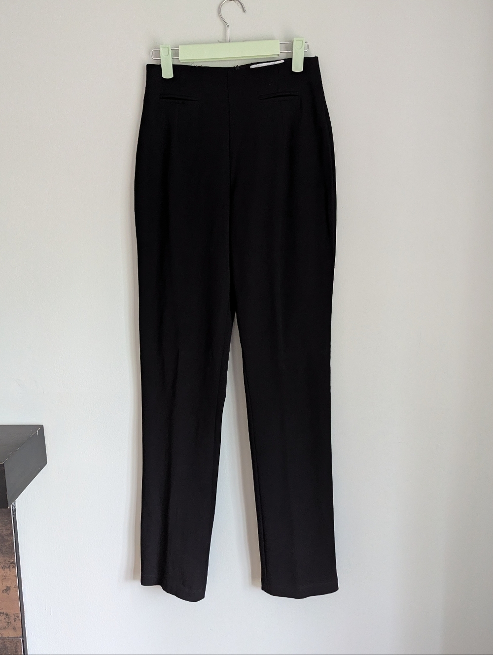 Equestrian Designs Women's Small Zip Back Pants Black Horseback Riding
